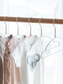 10pcs Random Kids Non-slip Hanger, Small Iron Hanger For Kids - Multicolor - View 2