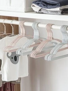 10pcs Random Kids Non-slip Hanger, Small Iron Hanger For Kids - Multicolor - View 7