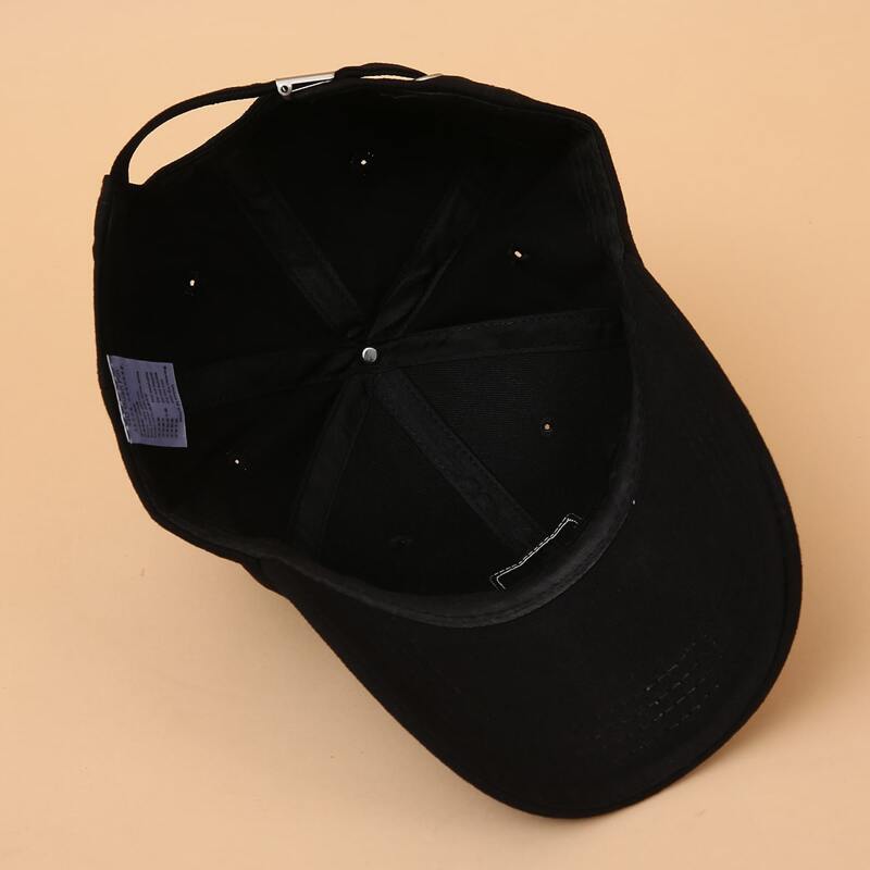 

Guys Letter Graphic Baseball Cap, Black