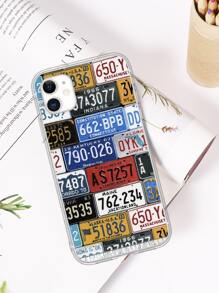 License Plate Case Compatible With IPhone Compatible With IPhone 11,IPhone 13,IPhone 14 Pro Max - Multicolor - View 2
