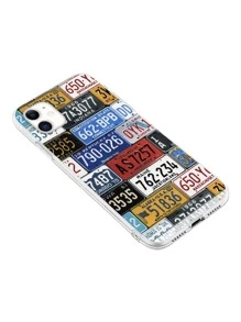 License Plate Case Compatible With IPhone Compatible With IPhone 11,IPhone 13,IPhone 14 Pro Max - Multicolor - View 3