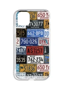 License Plate Case Compatible With IPhone Compatible With IPhone 11,IPhone 13,IPhone 14 Pro Max - Multicolor - View 4