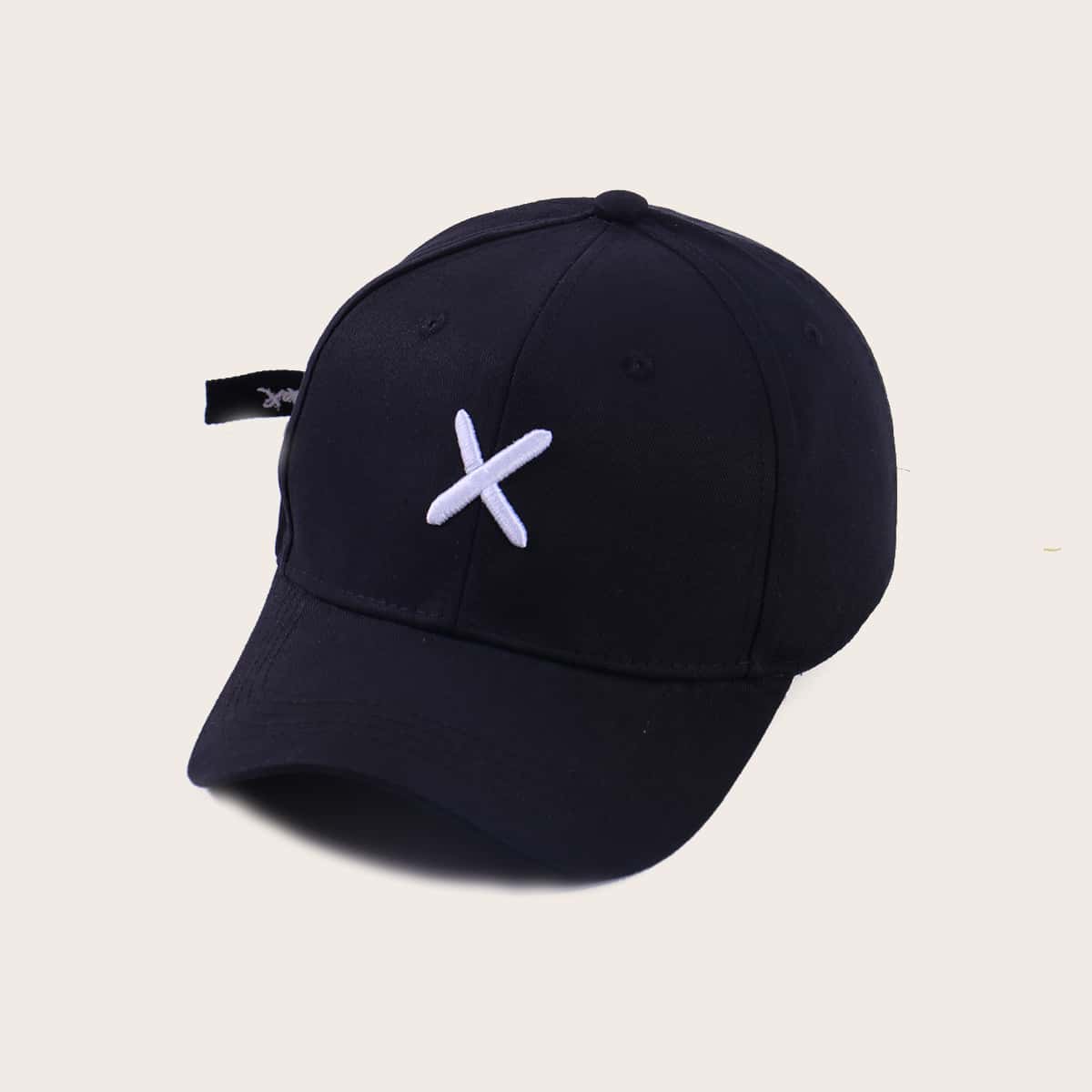 

Embroidery Baseball Cap, Black