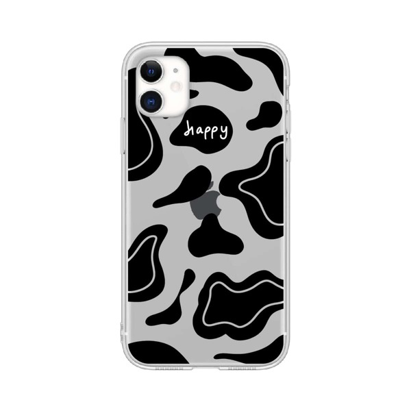 

Letter Graphic Clear iPhone Case