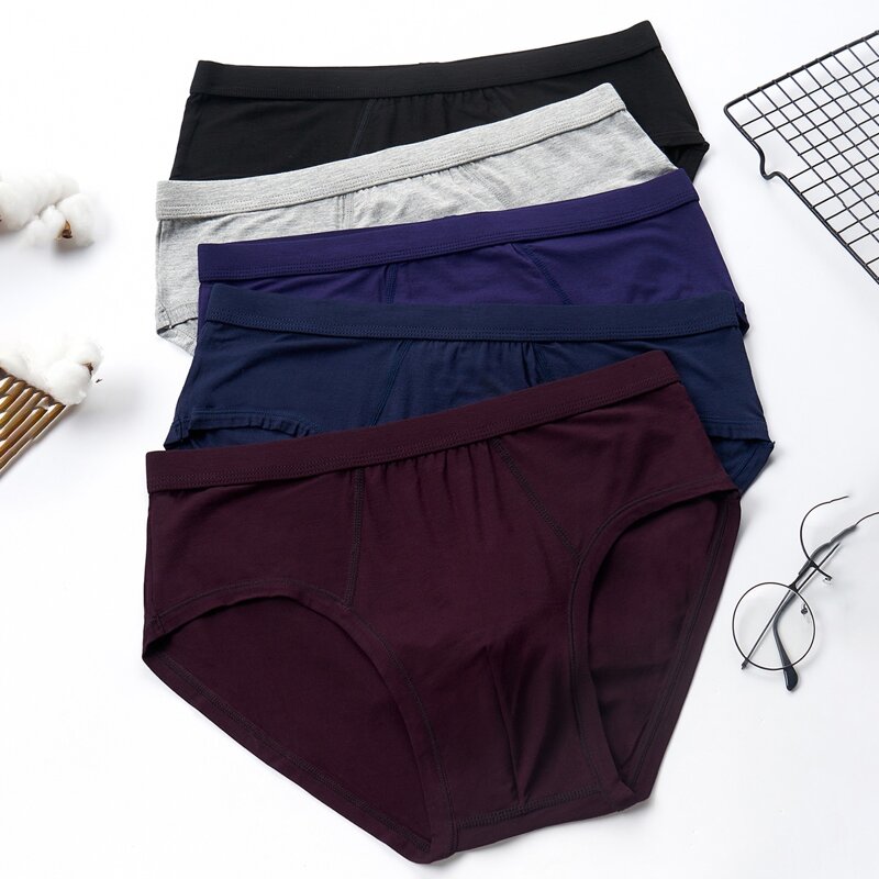 

Guys 5 Pack Solid Brief, Multicolor