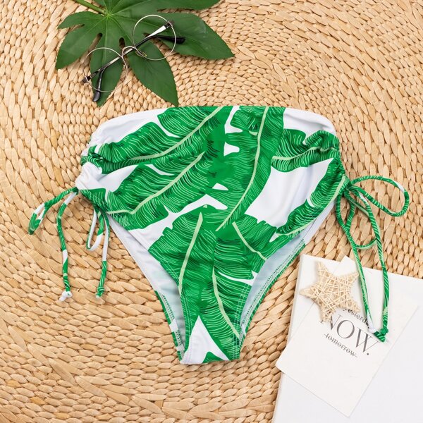 

Tropical High Waisted Bikini Panty, Multicolor