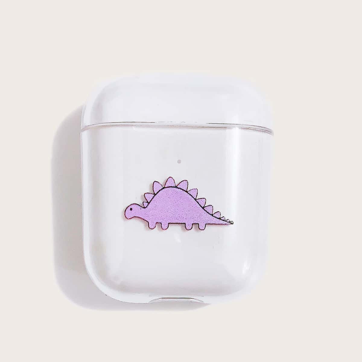 

Cartoon Animal Airpods Case, Clear
