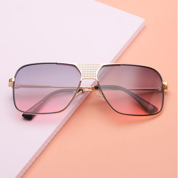 

Flat Top Tinted Lens Sunglasses