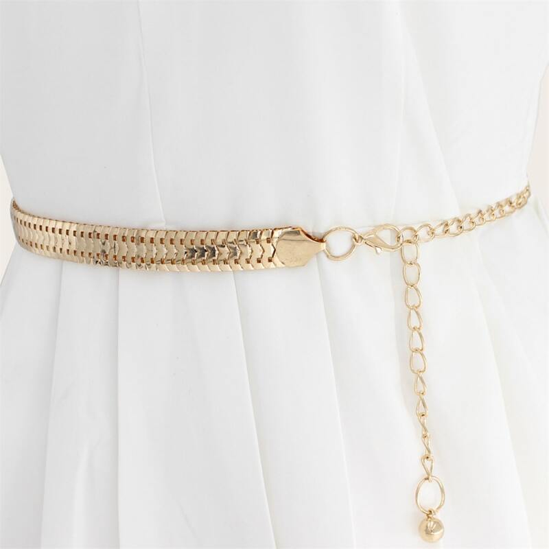 Waist Chain Belt, Gold