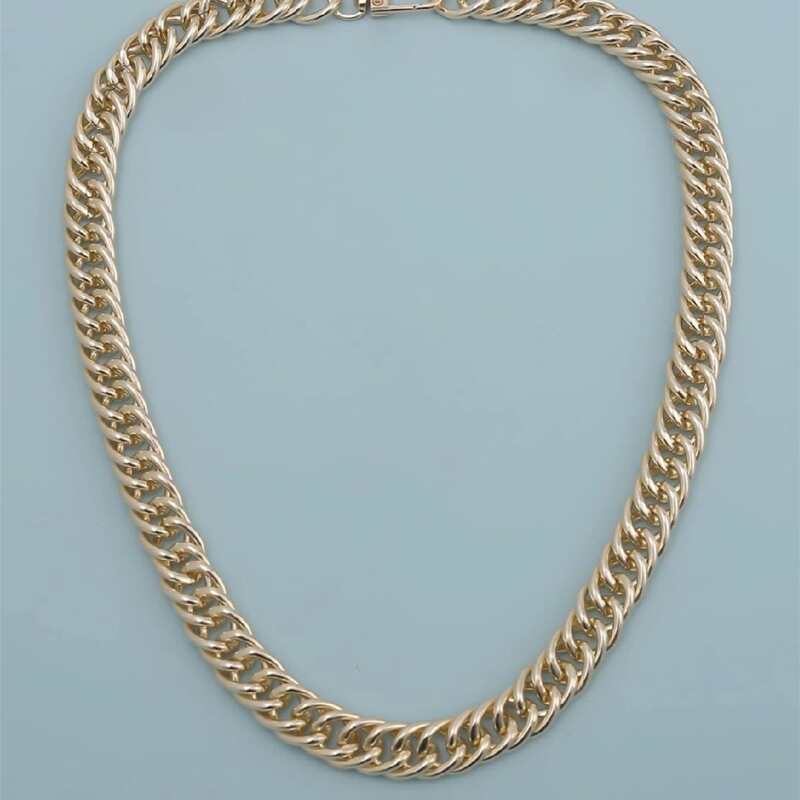 

Simple Chain Necklace, Gold