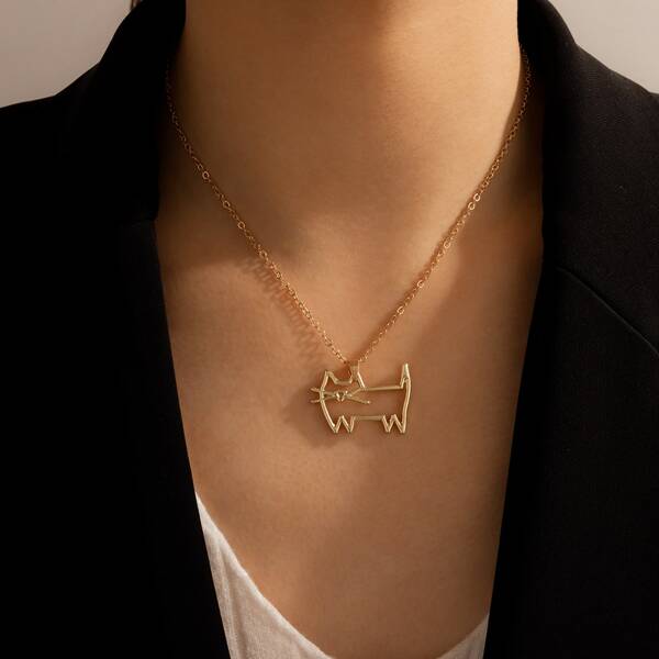 

Gold Charm Necklace