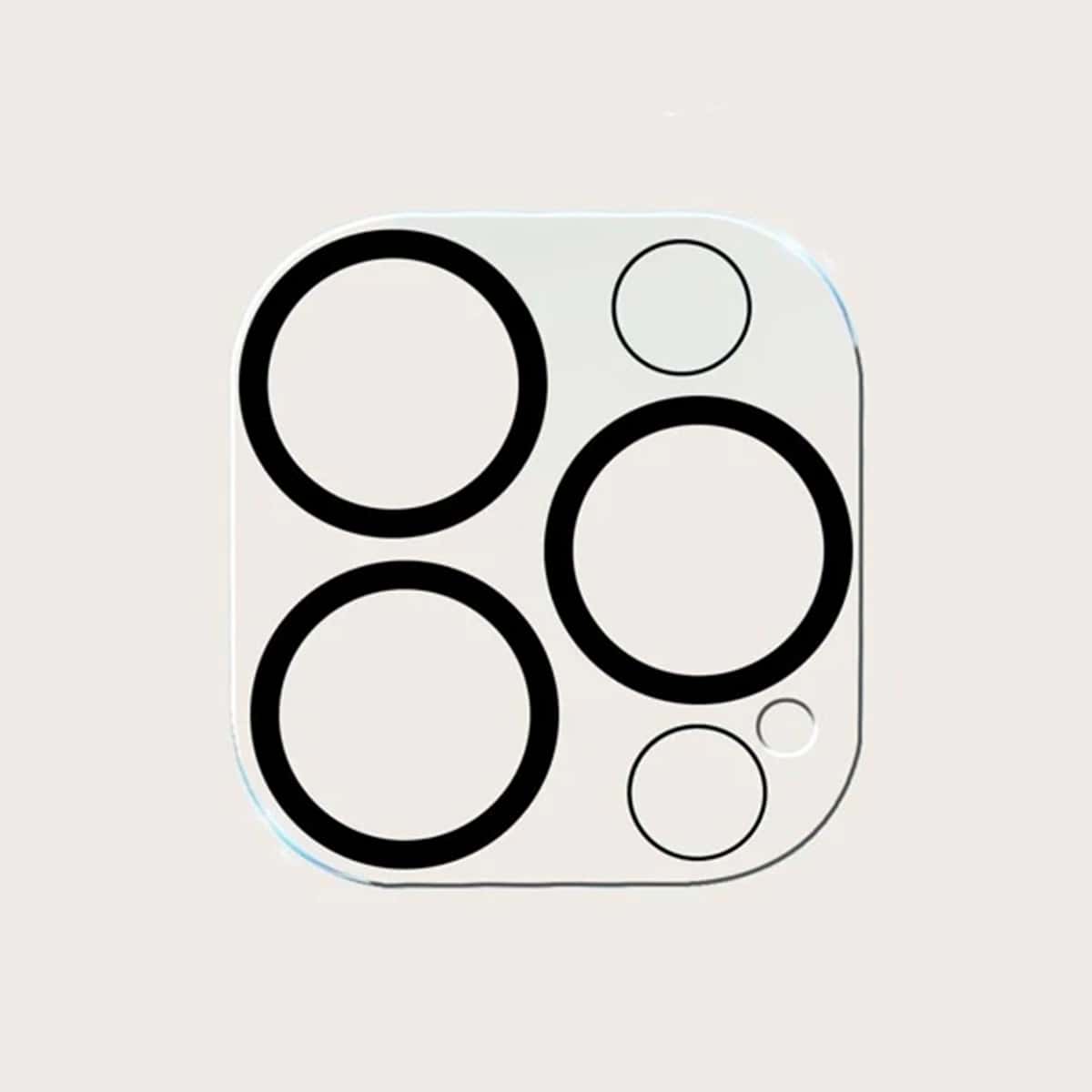 

1pc iPhone Camera Lens Protector, Clear