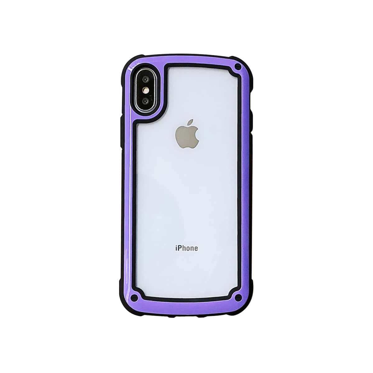 

Contrast Frame Clear iPhone Case