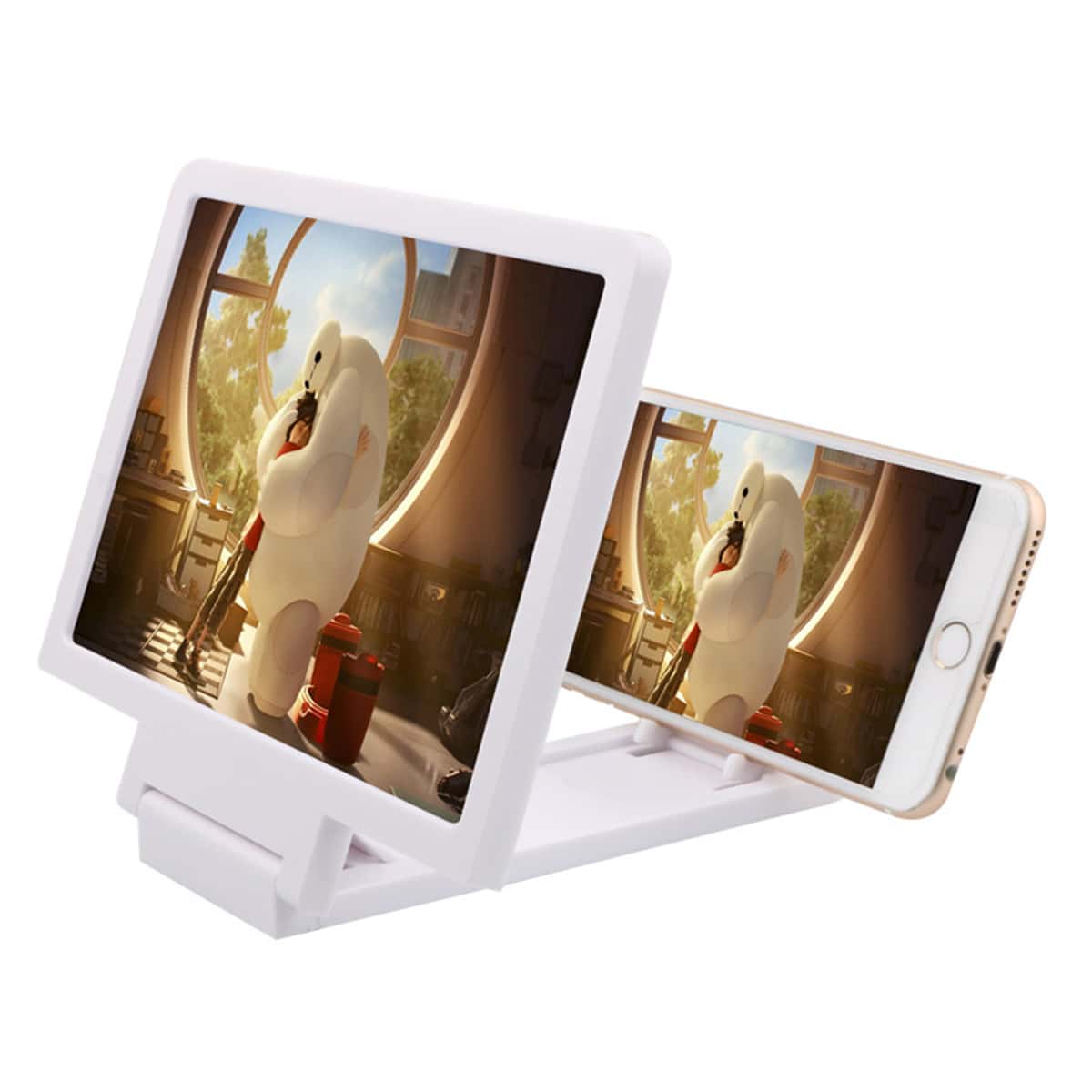 

1pc Phone Screen Magnifier Holder, White