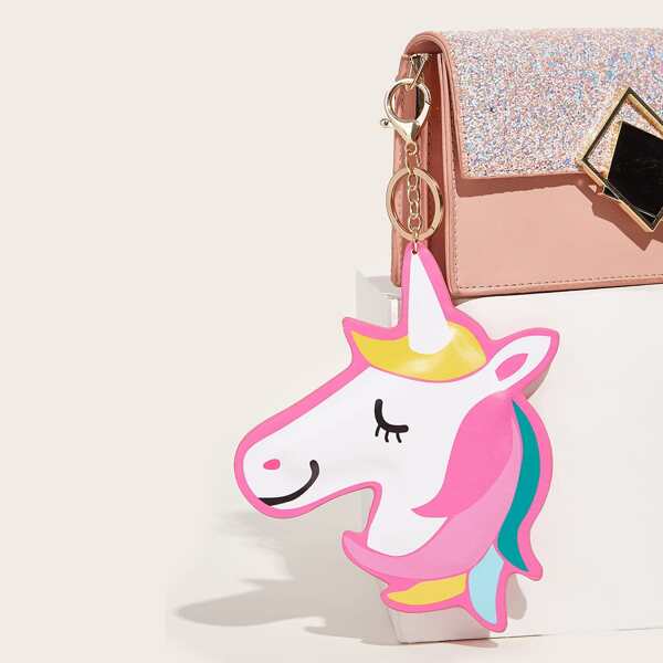

Unicorn Decor Bag Charm, Multicolor
