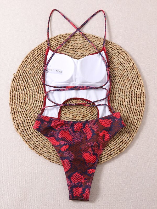 maillot de bain python