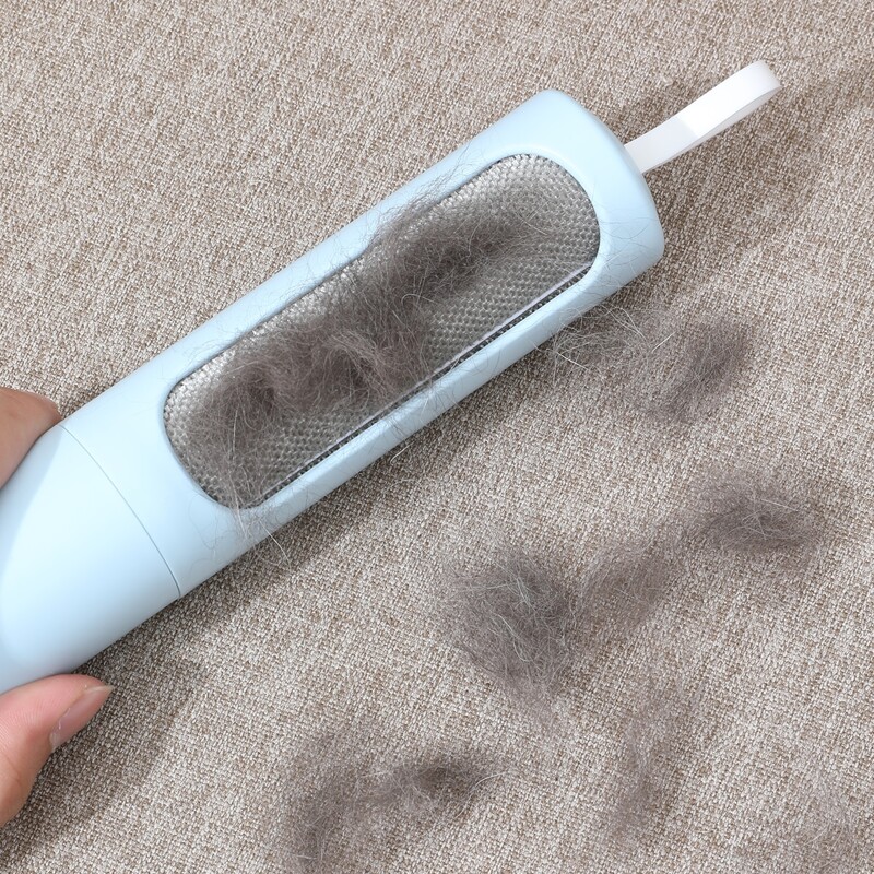 

1pc Double-sided Cat Hair Removal Brush, Baby blue