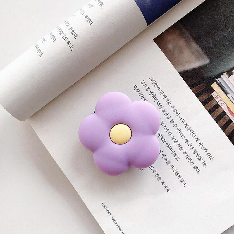 

Floral Phone Holder, Purple