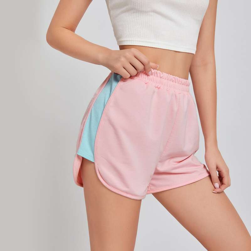 

Colorblock Track Shorts, Multicolor