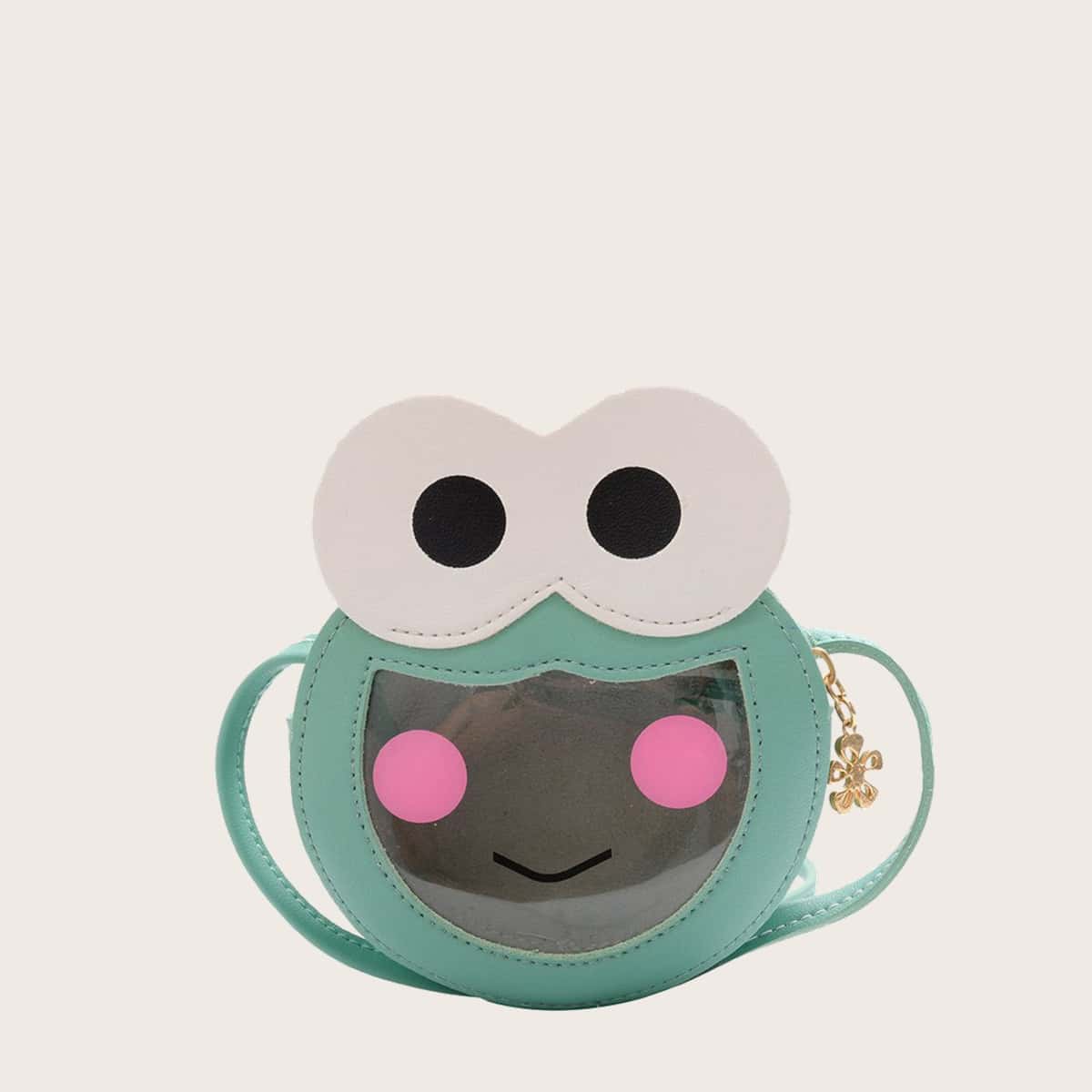 

Frog Shaped Crossbody Bag, Green
