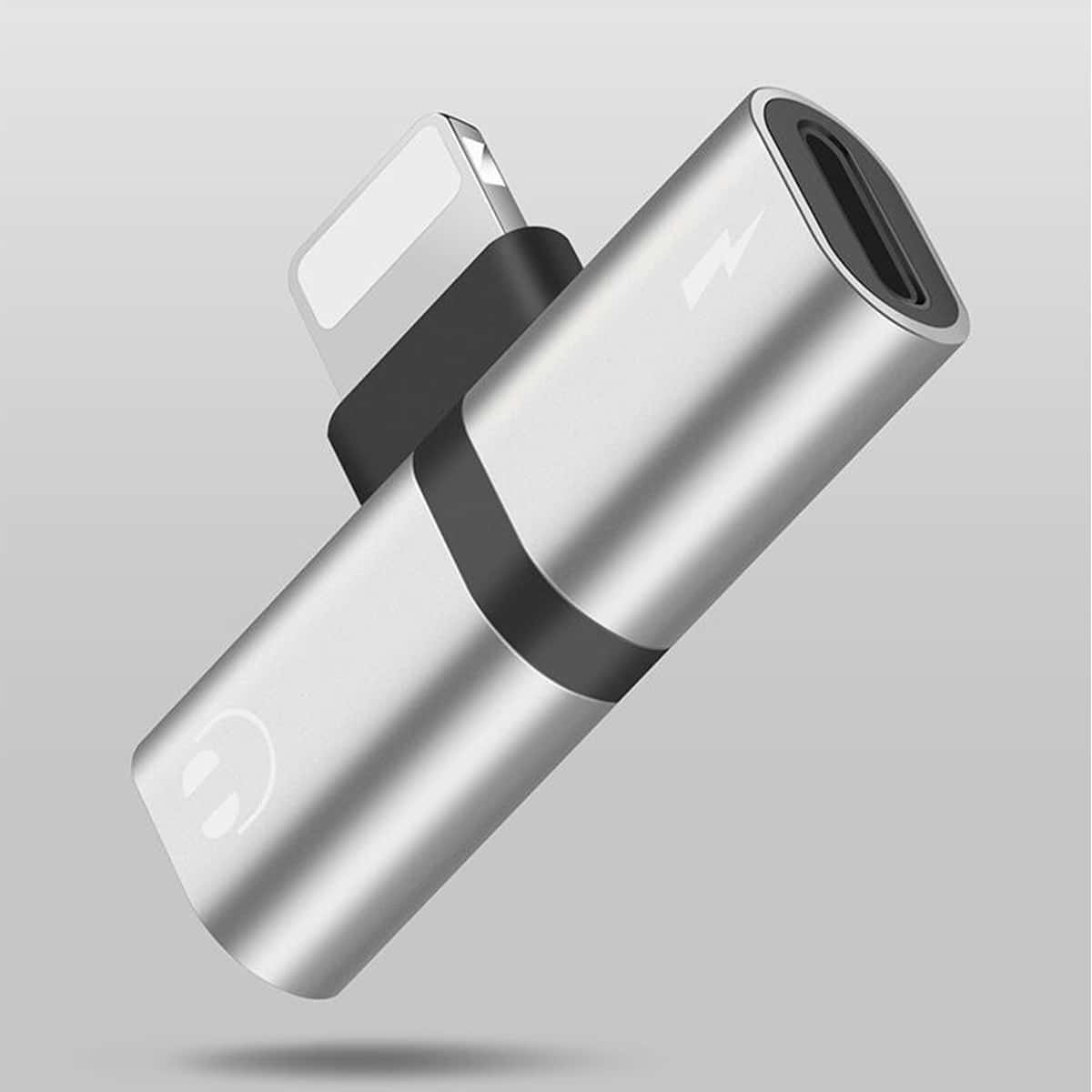 

1pc iPhone Charger Adapter Converter, Silver