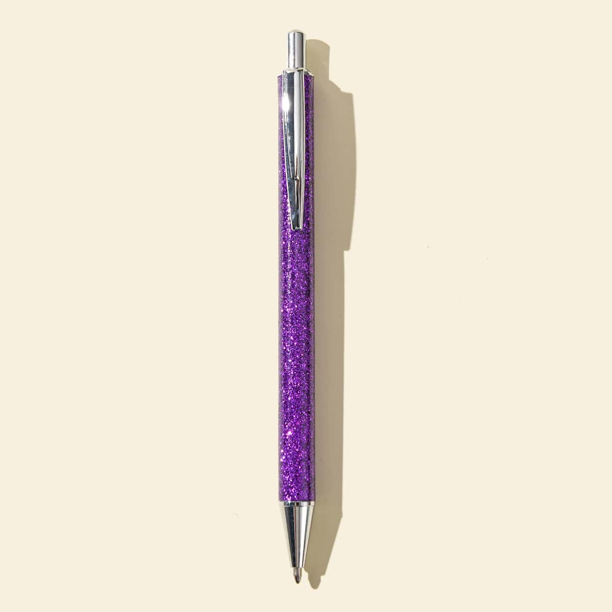 

Glitter Ballpoint Pen, Black