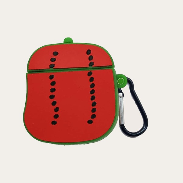 

Watermelon Design Airpods Case, Red