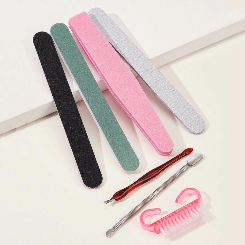 

7pcs Nail Art Tool Set, Multicolor