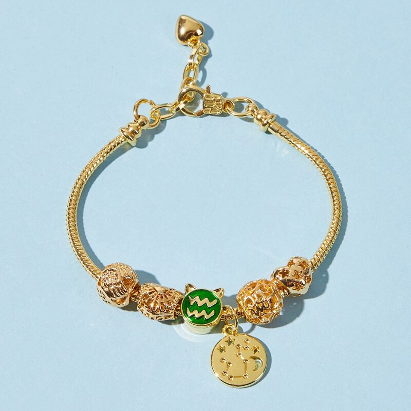 

Constellation Design Bracelet, Gold