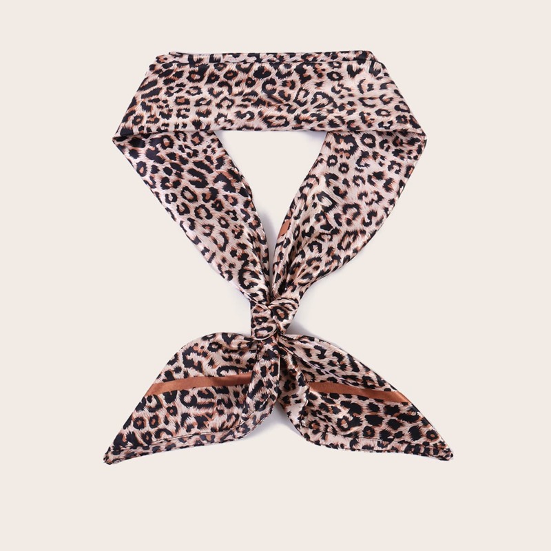 

Leopard Pattern Bandana, Multicolor