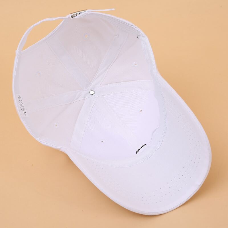 

Guys Letter Graphic Baseball Cap, White