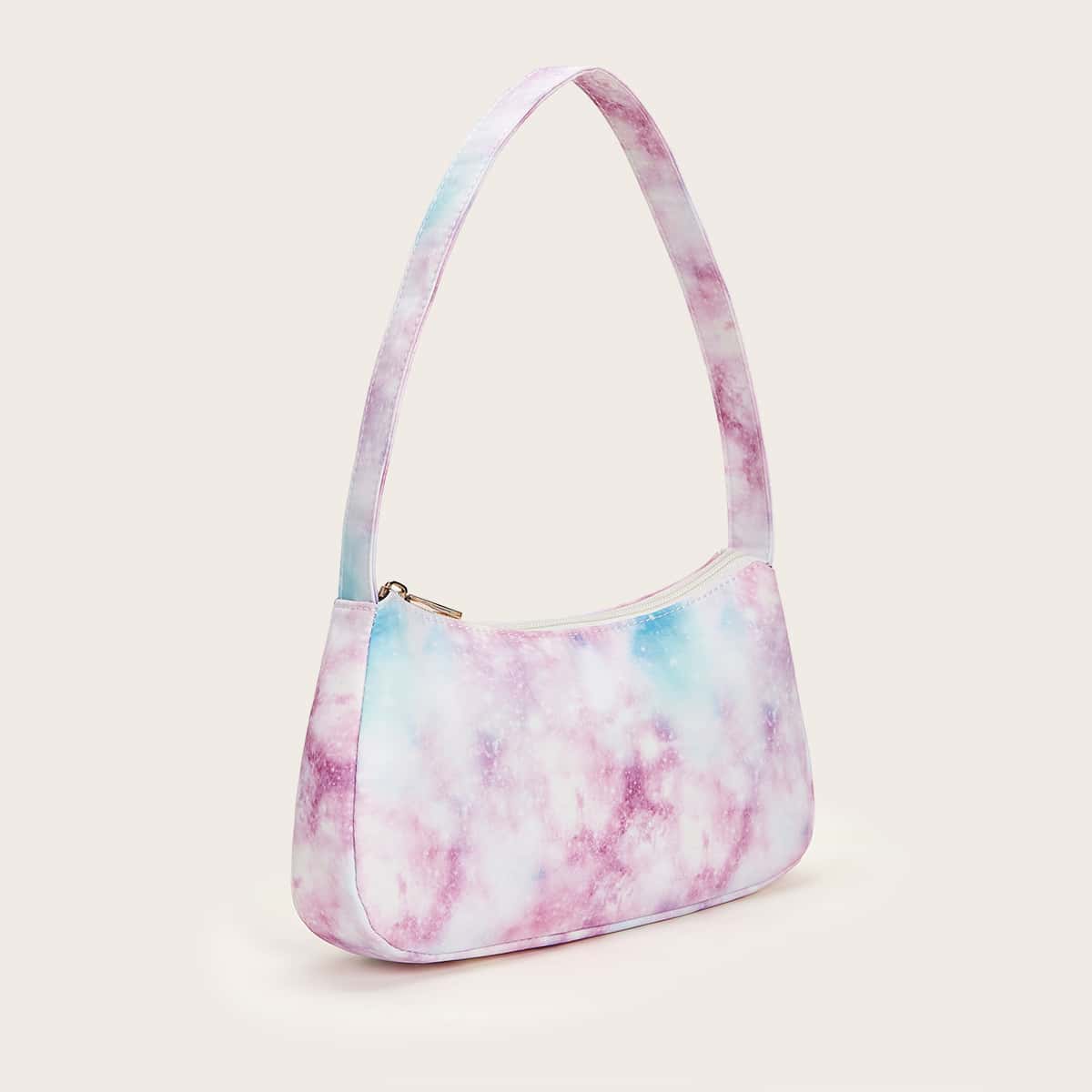 

Tie Dye Baguette Bag, Multicolor