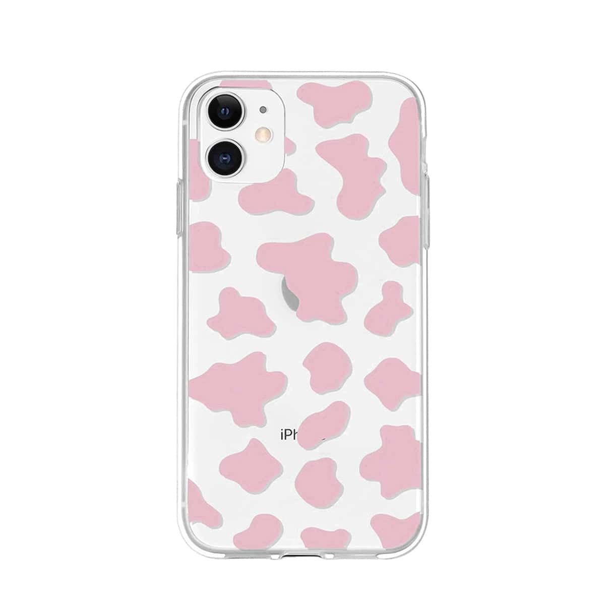 

Cow Print Clear iPhone Case