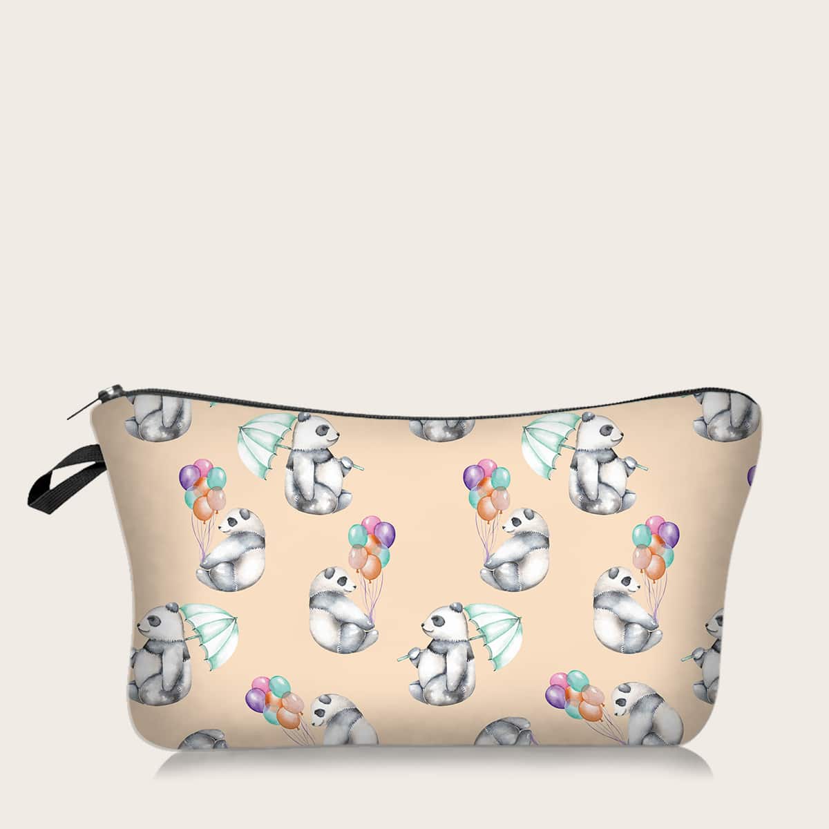 

Cartoon Graphic Makeup Bag, Multicolor