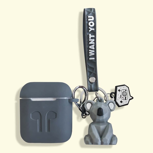 

Koala Pendant Airpods Case, Dark grey