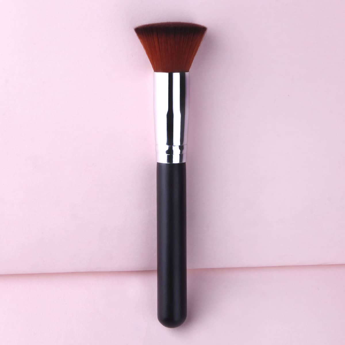 

1pc Foundation Brush, Black