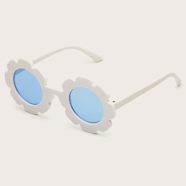 

Kids Flower Frame Sunglasses, Blue