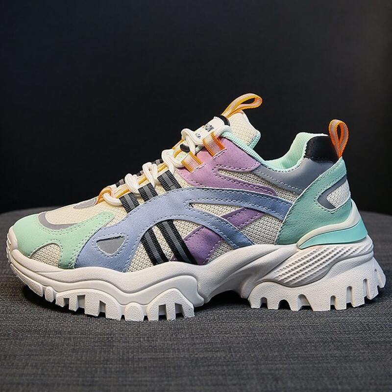 

Colorblock Chunky Trainers, Multicolor