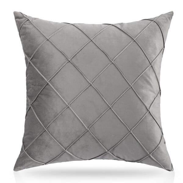 

Solid Color Cushion Cover Without Filler, Light grey