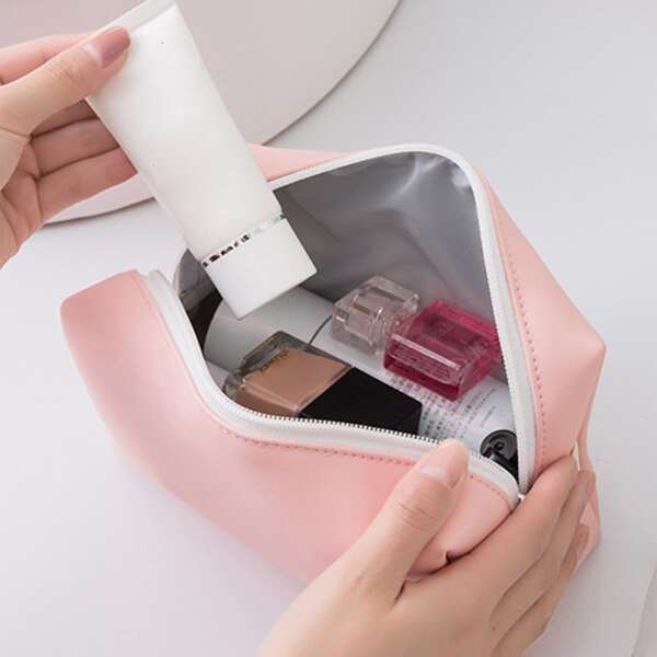 

Portable Cosmetic Storage Bag, Pink