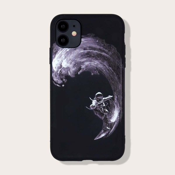 

Чехол для iPhone с узором астронавта, Многоцветный