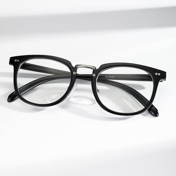 

Men Classic Frame Eyeglasses, Black