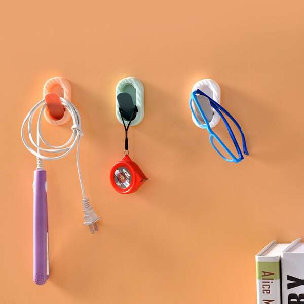 

2pcs Random Color Wall Hook, Multicolor