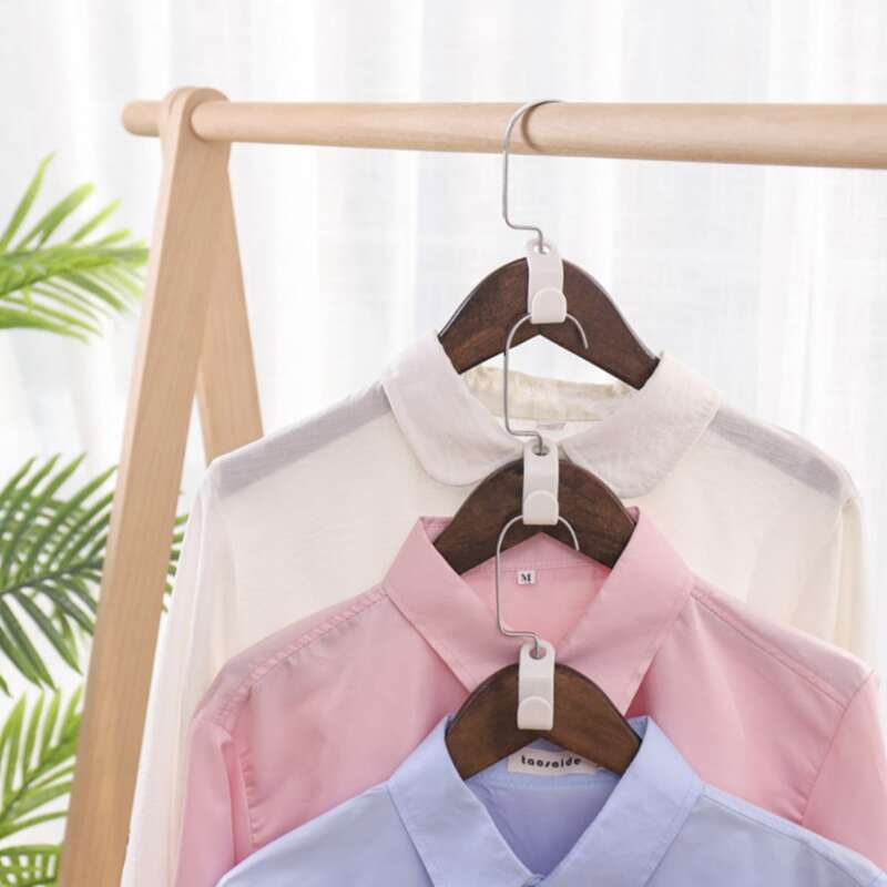 

6pcs Hanger Connection Hook, White