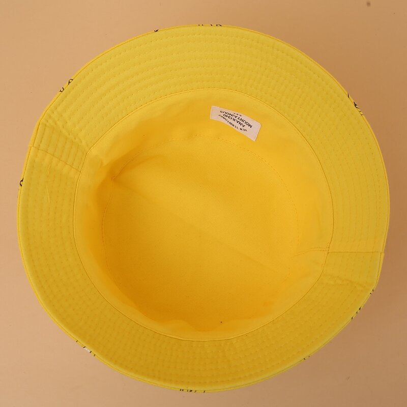 

Banana Print Bucket Hat, Yellow
