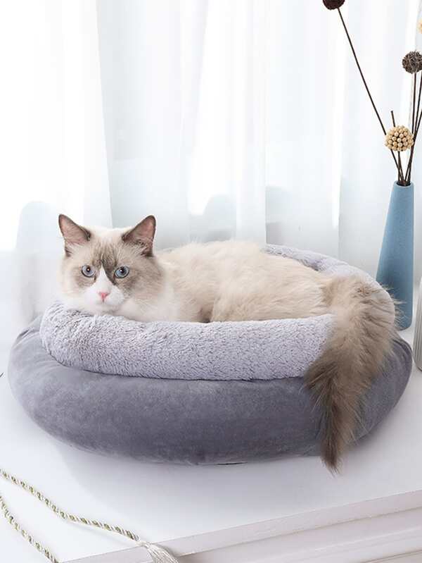 Lit De Chat Rond Duveteux Mode En Ligne Shein France