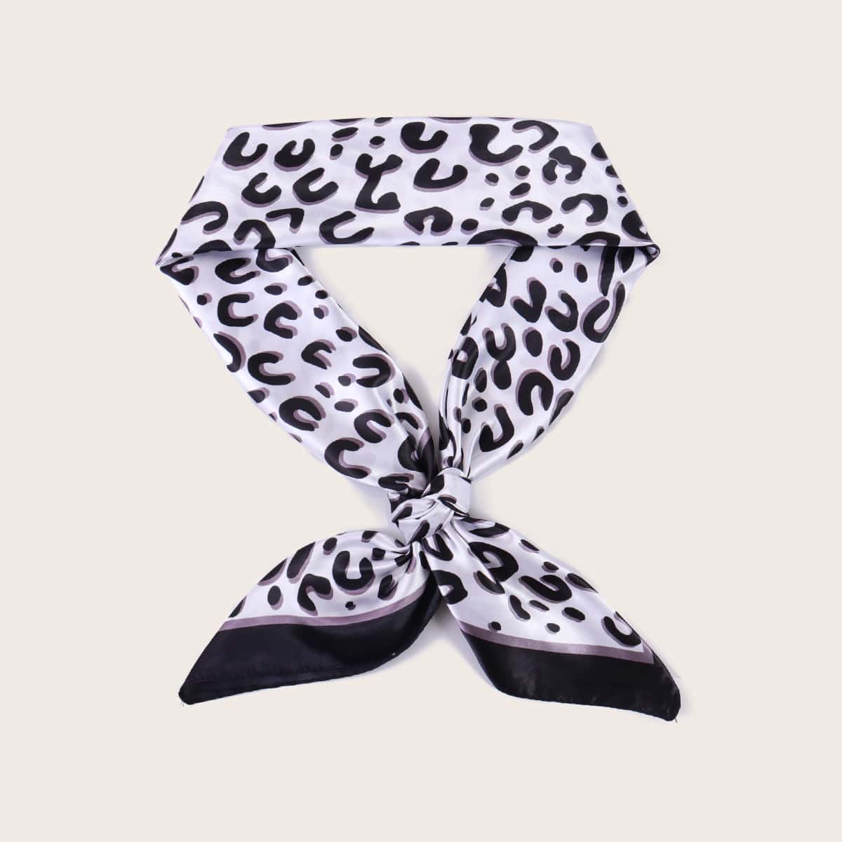 

Leopard Pattern Bandana, Multicolor
