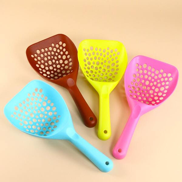 

1pc Random Color Cat Litter Shovel, Multicolor