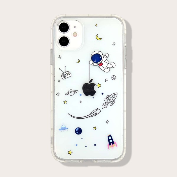

Astronaut Print iPhone Case, Clear