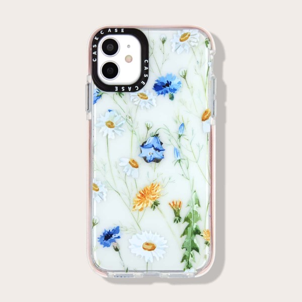 

Чехол для iPhone с цветочным принтом, Многоцветный